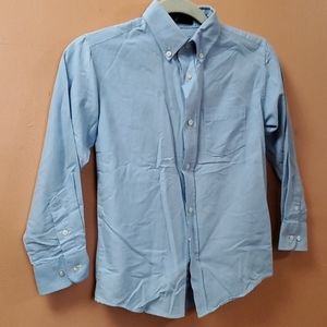 IZOD Button up Blue Shirt.